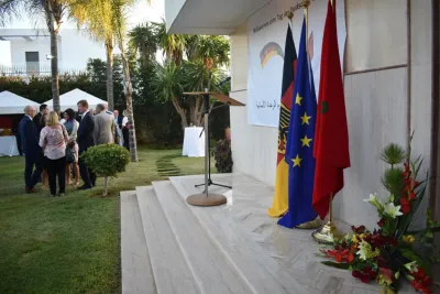 ألمانيا : تنظيم حفل استقبال على شرف مجموعات طلابية مغربية وألمانية وإسرائيلية