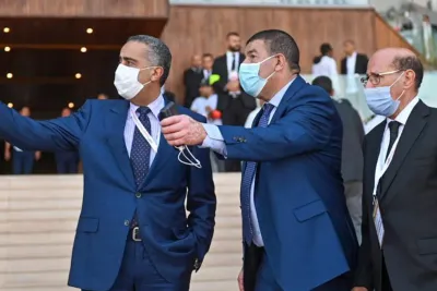 السيد عبد اللطيف الحموشي يتفقد التنظيم في مركب محمد الخامس بالدار البيضاء