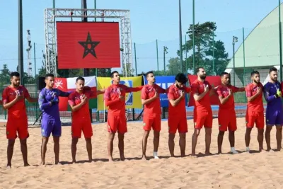 كرة القدم الشاطئية: المغرب ينهزم أمام فرنسا