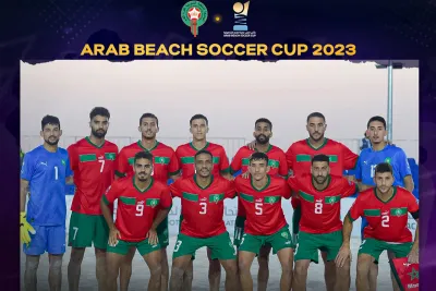 المغرب يحتل المركز الثاني في الدوري الدولي مورناهو بالبرازيل لكرة القدم الشاطئية