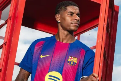 كرة القدم.. برشلونة يعلن تعاقده مع المهاجم الإنجليزي راشفورد لموسم واحد