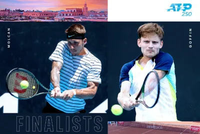 جائزة الحسن الثاني لكرة المضرب 2022 : David Goffin و Alex Molcan في نهائي الدورة ال36
