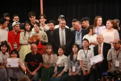 المهرجان الدولي للمسرح الجامعي 2022 : اختتام فعاليات الدورة 34 بتتويج فرقة كورية