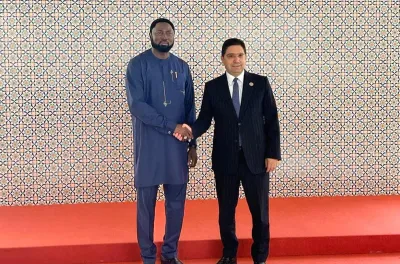 السيد بوريطة يتباحث ببانجول مع وزير الشؤون الخارجية الغامبي