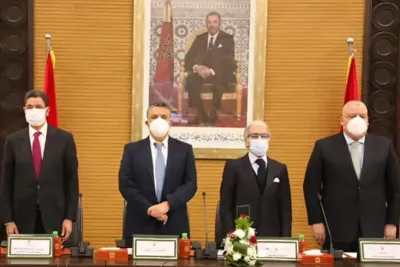 السيد المهدي بنسعيد يتباحث مع وفد عن اللجنة اليهودية الأمريكية