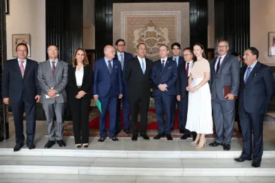 رئيس اللجنة البرلمانية المشتركة يتباحث مع رئيس مجلس الشيوخ البولوني