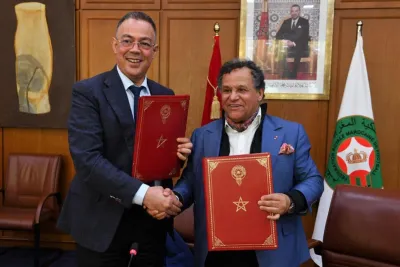 فوزي لقجع يوقع اتفاقية شراكة لإحداث المتحف الوطني لكرة القدم