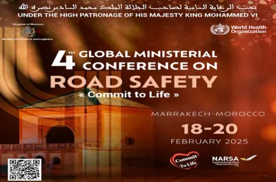 مراكش تحتضن الدورة الرابعة للمؤتمر الوزاري العالمي حول السلامة الطرقية من 18 إلى 20 فبراير الجاري