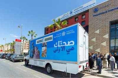 مؤسسة أكديطال الخيرية ت طلق سلسلة جديدة من القوافل الطبية بجهة الداخلة – وادي الذهب