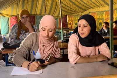 مؤسسة محمد السادس لحماية البيئة تنظم ورشات تربوية لـفائدة 600 تلميذ متضرر من زلزال الحوز