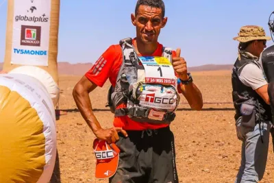 ماراطون الرمال 2022 .. المغربي رشيد المرابطي يفوز بالمرحلة الرابعة