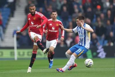 برايتون يفوز على ضيفه مانشستر يونايتد