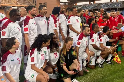 مراكش .. مقابلة استعراضية بمشاركة فريق البنك الدولي و صندوق النقد الدولي