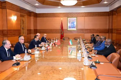 مجلس المستشارين.. السيد حداد يتباحث مع رئيس المجلس الوطني للتنمية الاقتصادية والاجتماعية بغينيا الاستوائية