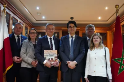 نائب رئيس مجلس النواب يستقبل رئيس مجموعة الصداقة البرلمانية البولونية -المغربية