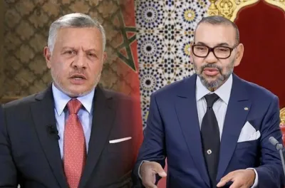 العاهل الأردني يهنئ جلالة الملك محمد السادس بمناسبة حلول عيد الفطر المبارك