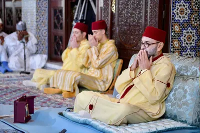 جلالة الملك محمد السادس يترأس الدرس الثاني من سلسلة الدروس الحسنية الرمضانية