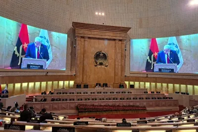 الجمعية العامة للاتحاد البرلماني الدولي: الوفد المغربي يتباحث مع رئيس الجمعية الوطنية الانتقالية لجمهورية الغابون