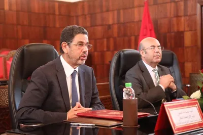 السيد محمد عبد النباوي يوقع اتفاقية للتعاون مع المدير العام للوكالة الوطنية للمياه والغابات