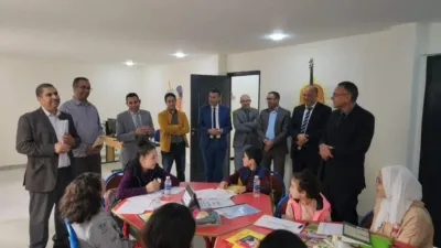 تدشين مركز التفتح الفني والأدبي "الأجيال الصاعدة" بسيدي سليمان