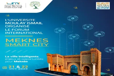 المنتدى الدولي الأول "مكناس مدينة ذكية"، يومي 21 و22 أكتوبر المقبل