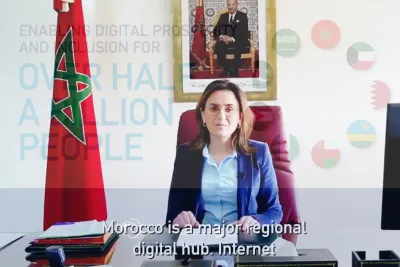 منظمة التعاون الرقمي : السيدة غيثة مزور في رسالتها بشأن قرار انضمام المملكة المغربية