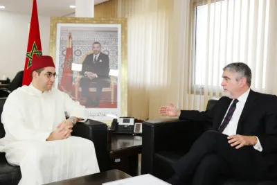 السيد المهدي بنسعيد يستقبل سفراء كل من كوريا الجنوبية و البرتغال