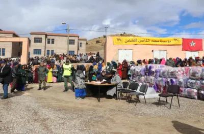 بتعليمات من صاحب الجلالة الملك محمد السادس: حملة تضامن واسعة تنطلق من الدار البيضاء لمواجهة آثار موجة البرد