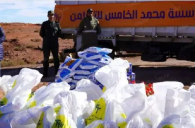 موجة البرد القارس: أزيد من 15 ألف أسرة بجهة الشرق تستفيد من مساعدات مؤسسة محمد الخامس للتضامن