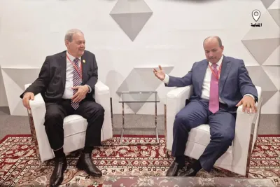 القضية الفلسطينية في صلب محادثات السيدة ميارة ورئيس المجلس الوطني الفلسطيني