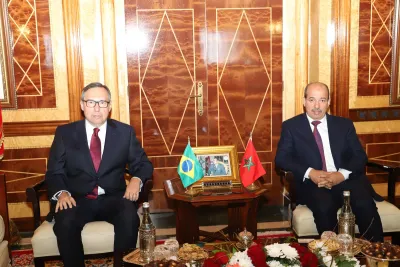 النعم ميارة يتباحث مع سفير البرازيل بالمغرب
