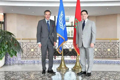 السيد ناصر بوريطة يستقبل المدير العام للوكالة الدولية للطاقة الذرية بالرباط