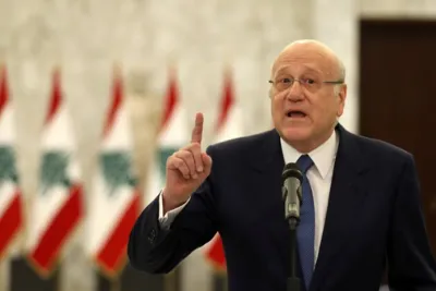 نجيب ميقاتي يدعو لانتخاب رئيس جديد للبنان لوقف الاستغلال الطائفي