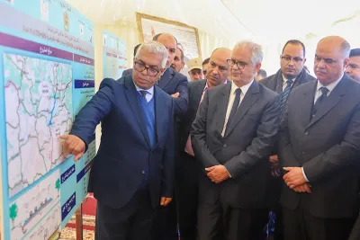 نزار بركة يتفقد مشاريع مائية وطرقية بإقليم تاونات