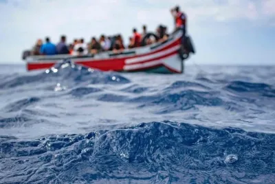 الداخلة: وحدة تابعة للبحرية الملكية تقدم المساعدة لـ47 مرشحا للهجرة غير الشرعية