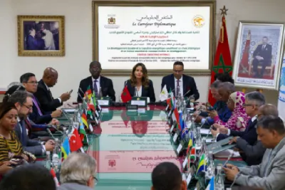 المؤسسة الدبلوماسية..السيدة بنعلي تقدم المحاور الرئيسية للاستراتيجيات والمبادرات الوطنية في مجال التنمية المستدامة