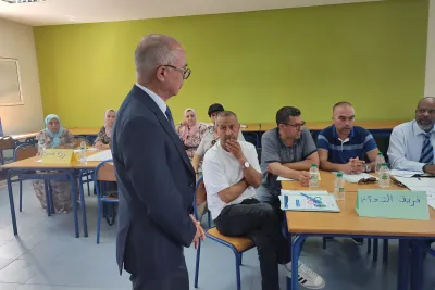 السيد بنموسى يطلع على تكوين الأساتذة في مجال الدعم التربوي وفق طريقة TARL بإقليم العرائش