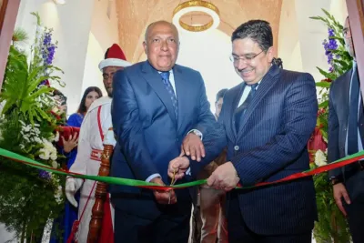 وزير الخارجية المصري : مصر عازمة على تفعيل آلية التشاور السياسي ومنتدى رجال الأعمال مع المغرب