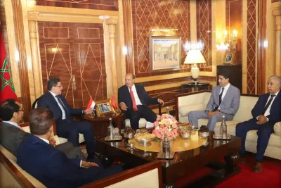 النعم ميارة يتباحث مع وزير الخارجية وشؤون المغتربين بالجمهورية اليمنية