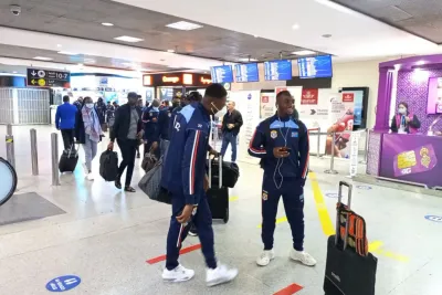 وصول منتخب الكونغو الديمقراطية للدار البيضاء