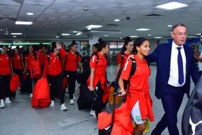 بعثة لبؤات الأطلس تحط رحالها بأرض الوطن بعد المشاركة في كأس العالم