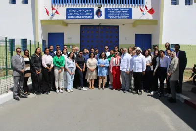 وفد من جمهورية الدومينيكان يزور المركز الوطني لتكوين الأطر بتيفلت والسجن المحلي تيفلت 2