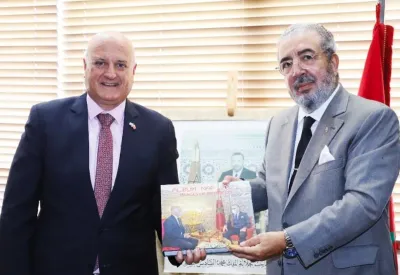 السيد خليل الهاشمي الإدريسي المدير العام لوكالة MAP يستقبل رئيس مكتب الاتصال الإسرائيلي بالمغرب