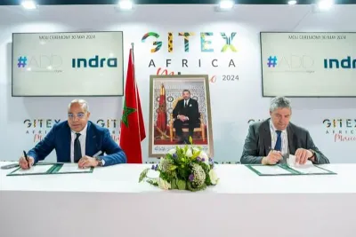 جيتكس إفريقيا 2024: التوقيع على مذكرة تفاهم بين وكالة التنمية الرقمية وشركة إندرا الاسبانية