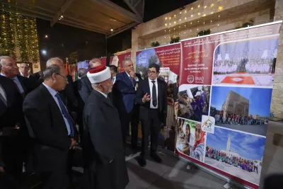 وفد فلسطيني يطلع بالرباط على عدد من البرامج والمشاريع التي تنفذها وكالة بيت مال القدس لفائدة المقدسيين