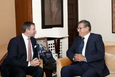 السيد عزيز أخنوش يستقبل الدوق الأكبر ولي عهد اللوكسمبورغ