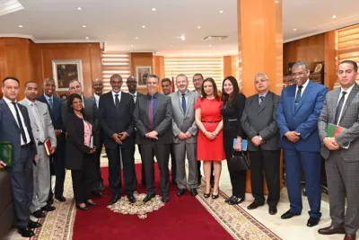 السيد عبد اللطيف وهبي يستقبل وفدا رفيع المستوى من جمهورية جيبوتي