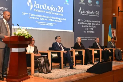 السيد عبد اللطيف وهبي يشارك في ندوة إحياء ذكرى مرور 28 سنة على الإبادة الجماعية لرواندا