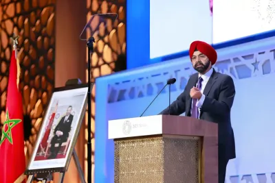 رئيس البنك الدولي يشيد بحسن تنظيم المغرب للاجتماعات السنوية للبنك وصندوق النقد الدوليين