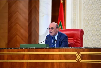 برقية ولاء وإخلاص مرفوعة إلى جلالة الملك من رئيس مجلس المستشارين بمناسبة اختتام الدورة الثانية من السنة التشريعية 2025-2026